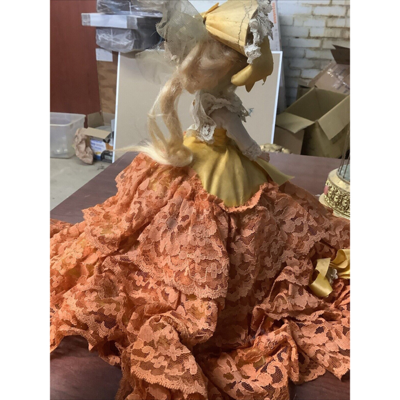 Vintage 40s-50s -Handmade Doll Gone With The Wind Style 11” - Picture 6 of 14